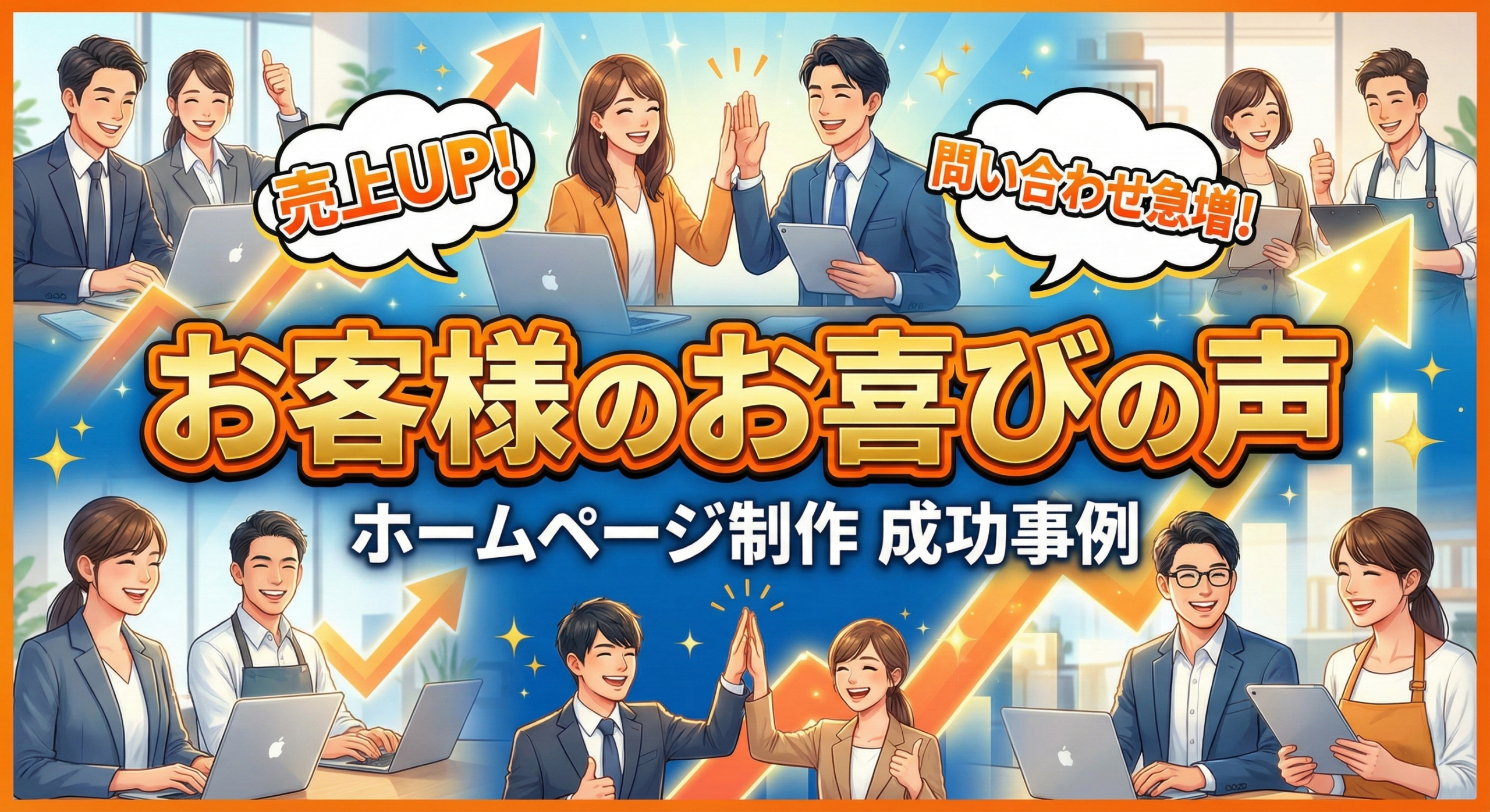 お客様のお喜びの声